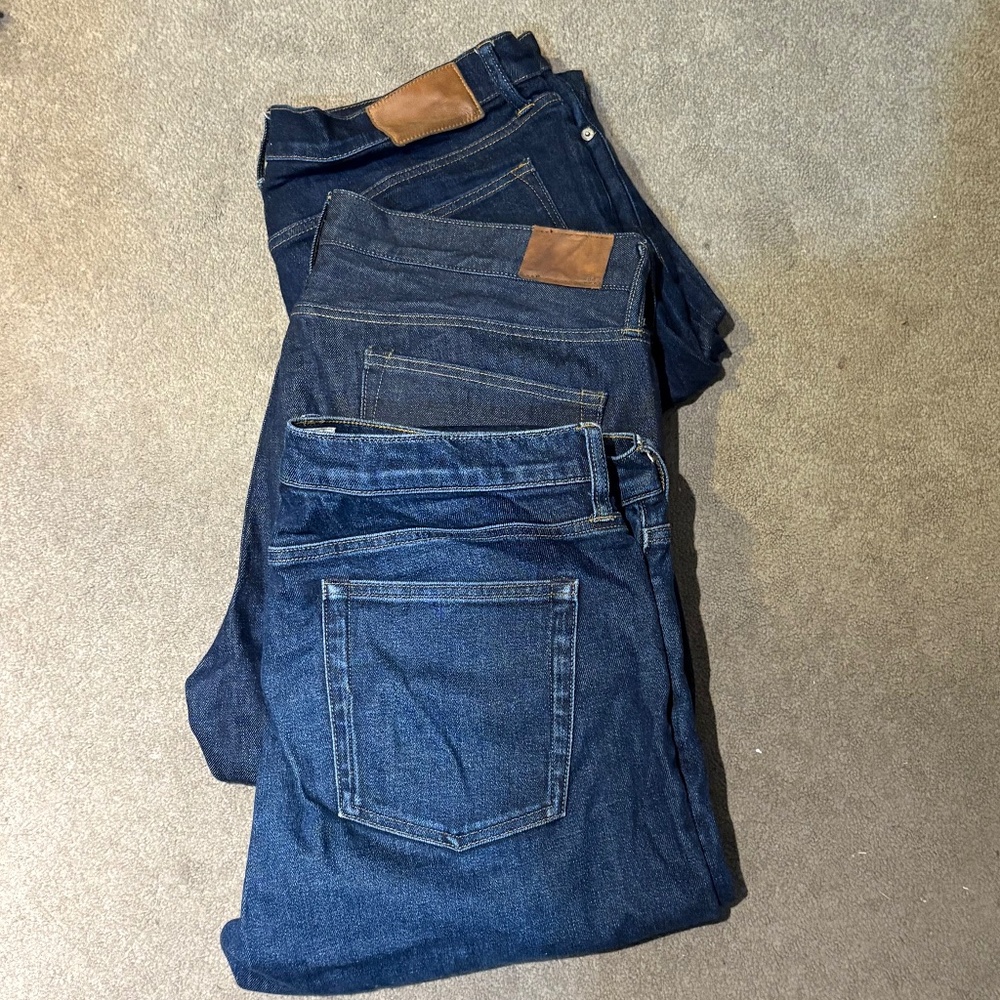 J,. Crew 484 Slim Fit Stretch Jeans Men’s 36W x 32L